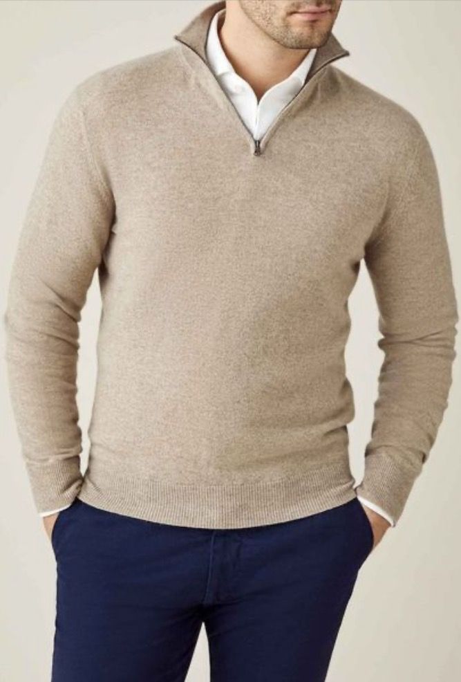 Tom Polo - Stylish zipper sweater for men (Italian design)